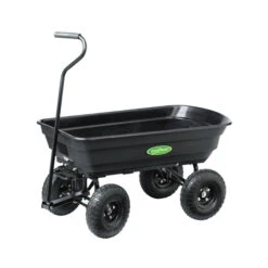 Tricam GT200-TV Dumping Garden Cart, 500-Lb. Capacity