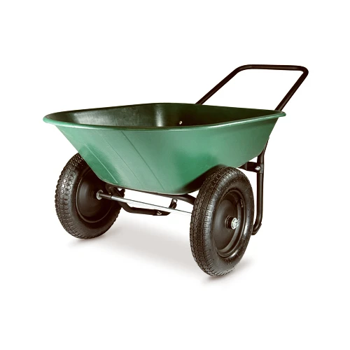 Green Thumb 70008 2-Wheel Poly Wheelbarrow, 5-Cu.-Ft. Capacity 3 Green Thumb 70008 2-Wheel Poly Wheelbarrow, 5-Cu.-Ft. Capacity
