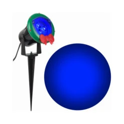 Gemmy 116103 LED Outdoor Spotlight, Blue