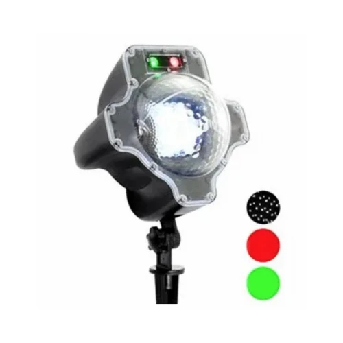VIATEK CONSUMER PRODUCTS LL06-SRG Snowfall LED Laser Light 3 VIATEK CONSUMER PRODUCTS LL06-SRG Snowfall LED Laser Light