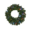 PULEO ASIA LIMITED 277-W8208-24LM3K05-JB Christmas Wreath, 50 Multi-Color LED Lights, 24-In. -Wiltons Store 252388 3014
