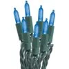 Sylvania Santas Forest 27554 Mini String Lights, 50-Lamp, C6 Lamp, Blue, 20,000 Hrs Average Life, 11 Ft L -Wiltons Store 4245015 6fb9
