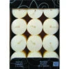 Candle Lite 4520570 1276570 Scented Votive Candle, Creamy Vanilla Swirl Fragrance, Ivory Candle, 10 To 12 Hr Burning