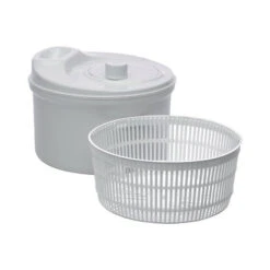 Progressive SAL-1000W Salad Spinner Prepworks Gray Plastic Polished
