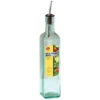 TABLECRAFT H916 Oil And Vinegar Bottle W/Pourer Clear Glass/Steel 16 Oz Clear -Wiltons Store 6505507 A.eps High