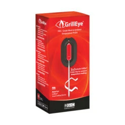 GrillEye GE0002 Ambient Temperature Probe Instant Read LED Black