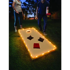 Brightz A5441 LED Lighting Kit Bean Bag Game ABS Plastics/Polyurethane/Electronics Gold
