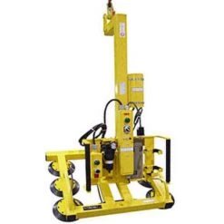 CRL CFMT69DCS Wood's Powr-Grip DC Powered C-Frame Manual Tilting 6-Cup Vacuum Lifter 750 Series