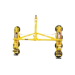 CRL P211047DC Wood's Powr-Grip DC Model Double Channel 7' Spread Vacuum Lifting Frame - For Flat Material